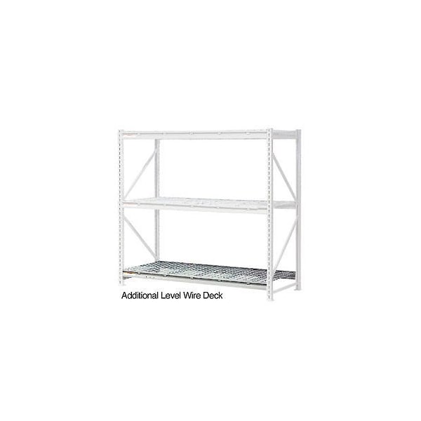 Global Industrial Additional Shelf, Extra Heavy Duty Rack, Wire Deck, 60inW x 24inD, Gray 504464A - main